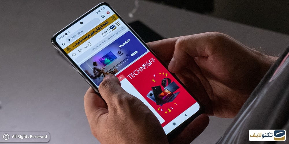 صفحه نمایش redmi note 10 پرو مکس